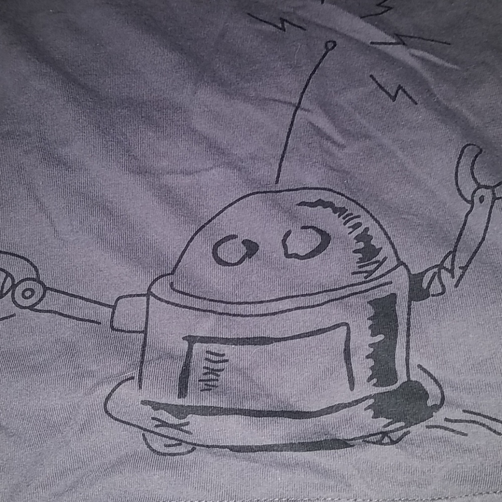 Knuckleheads NWT boys robot t-shirt 6